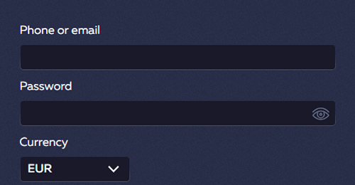Create an account